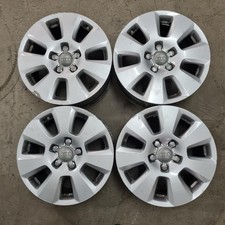 4 cerchi lega audi a4 a5 a6 bmw serie 1 3 r16 silver lt000365