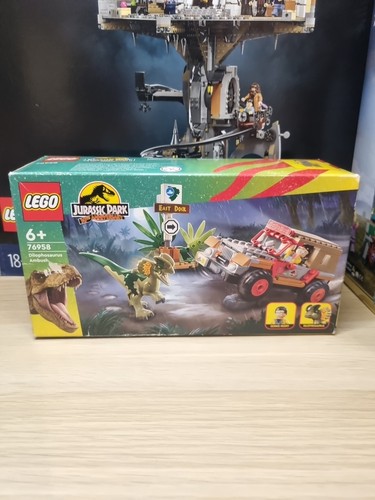 Lego 76958 jurassic park jeep - jurassic,