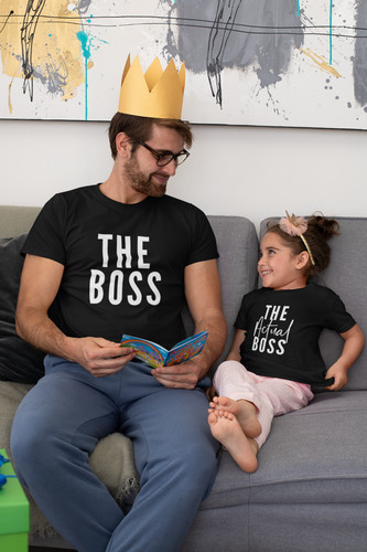 Shirt the boss - t-shirt, actual