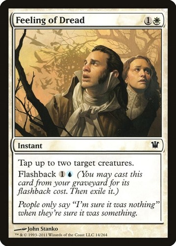 Feeling dread isd - of, [isd