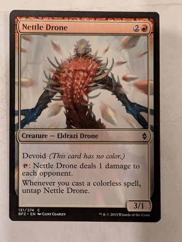 Nettle drone battle - -, for