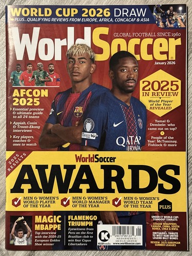 World soccer magazine - world, january