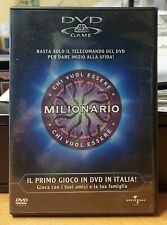 CHI VUOL ESSERE MILIONARIO DVD GAME ITALIANO COMPLETO CONSEGNA 24/48H CON BRT