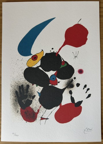 Litografia joan miro godalla - litografia,