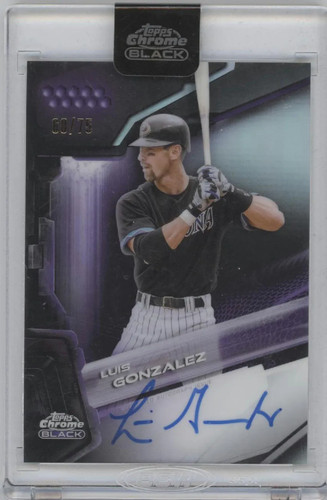 2026 topps chrome black luis - topps,