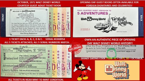 1971 walt disney world opening - walt,