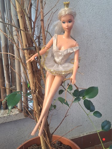Barbie ballerina 1975 - ballerina, platino