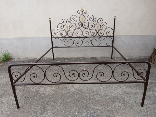 Letto matrimoniale ferro - letto,