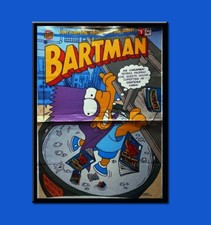 THE SIMPSON  -Poster LOCANDINA pubblicitaria  BARTMAN   anno 1993 - K0