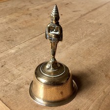 Brass Hand Bell Handle Vintage