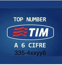 Top Number prefisso 335 a sei