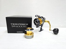 Mulinello da Spinning Shimano 16 Twin Power SW 6000XG Extra Spool Japan Attre...