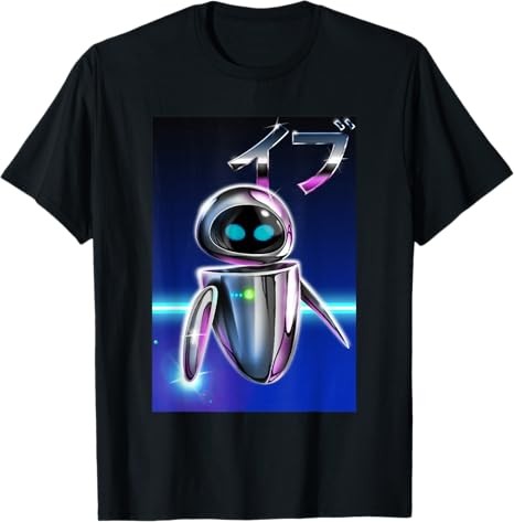 Shirt kanji disney - disney, wall-e