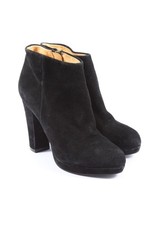BUFFALO LONDON Stivaletto con zip Donna Scarpina di lana Taglia IT 38 nero