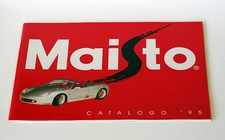CATALOGO DEPLIANT MAISTO 1995 PERFETTO! AUTOMODELLI -MODELLISMO SCALA 1/18- 1/24