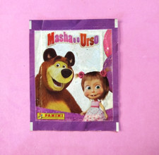 NO PANINI BUSTINA FIGURINE SIGILLATA MASHA E ORSO 2008 (H1)