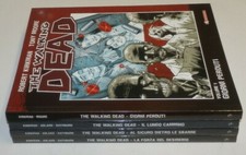 THE WALKING DEAD volume 1 2 3 4 _ Salda Press _ Prima Edizione