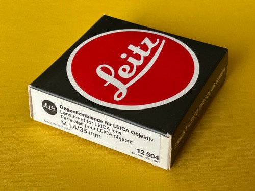 Leica lens hood 12504 paraluce - lens,