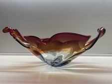 Grande centro tavola in vetro