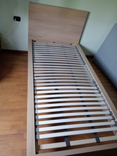 letto singolo con materasso