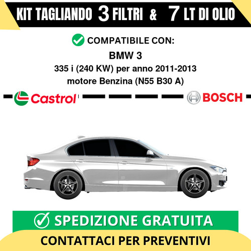 Tagliando filtri bosch - tagliando,