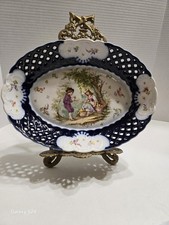 Antique MEISSEN DRESDEN Oval