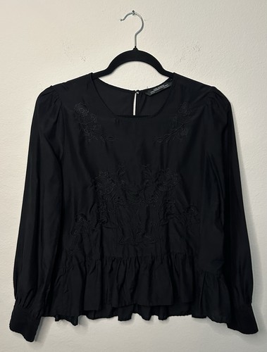 Blusa ricamata zara premium - zara,