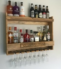 Scaffale bar casa gin/vino personalizzato su ordinazione /. 