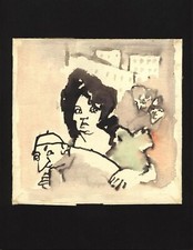 MINO MACCARI acquerello