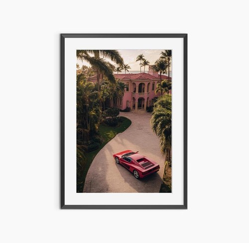 Ferrari wall art stampe - wall, art,