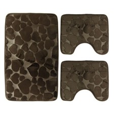 Tris tappeto tappetini bagno - tappeto,