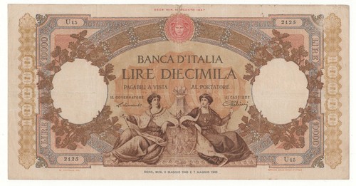 10000 lire repubbliche - 10000,