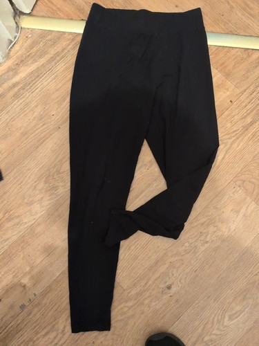 Leggings neri vita - leggings, in