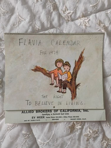 Calendario illustrato flavia - illustrato,
