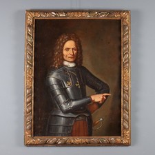 Dipinto Antico Ritratto Uomo