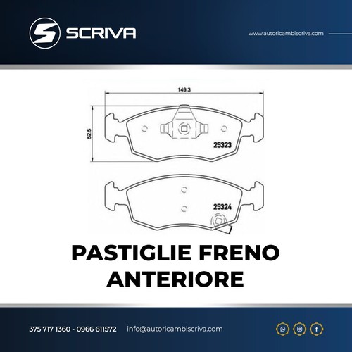 Pastiglie freno anteriore - pastiglie,