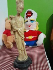 statuetta donna cinese vintage resina pasta d'avorio (avoriolina)