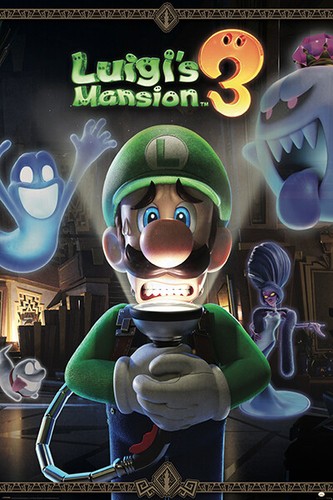 Luigi mansion 24x36 - mansion,
