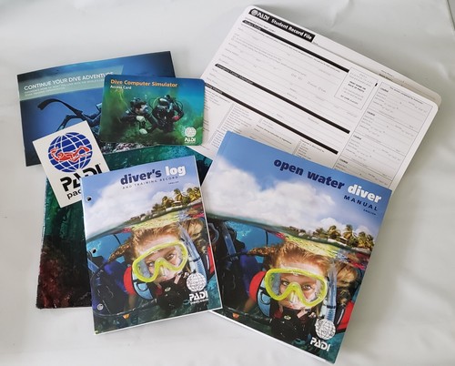 Padi open water - water, diver