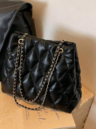 Borsa nera donna tracolla