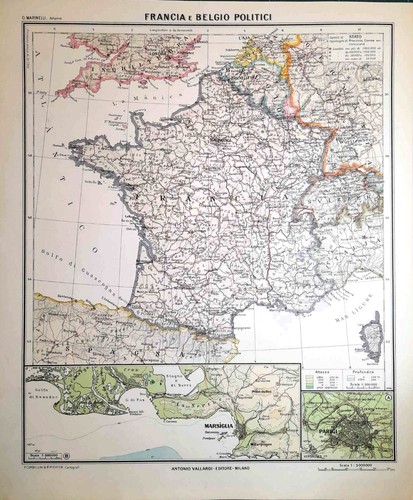 Carta geografica antica