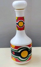 Bottiglia  In Vetro Opalino