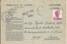 Italia Storia postale 19/10/79