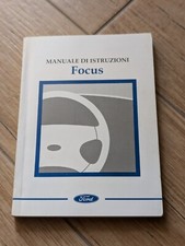 FORD FOCUS 2002 MANUALE