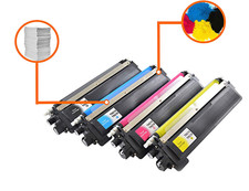4 TONER COMPATIBILI CON