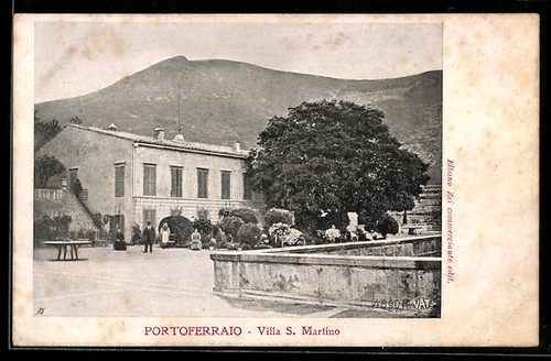Cartolina portoferraio villa - cartolina,