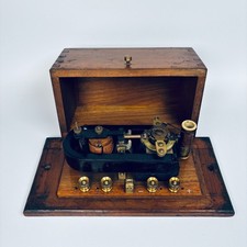 RARO ANTICO SET TELEGRAFO