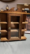 Vintage Wooden Mini Curio Wall