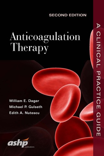 Anticoagulation therapy a - anticoagulation, therapy: