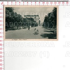 A2507 LA SPEZIA CITTA 1939 BICICLETTA DOPPIA TIPO SIDECAR x ABBAZIA CIVICCHIONI